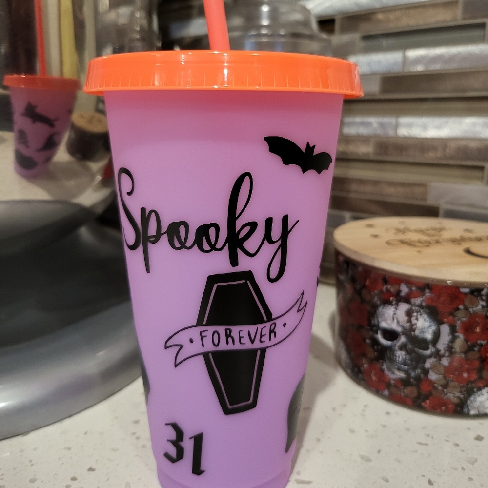 Spooky Forever Color Changing Cup